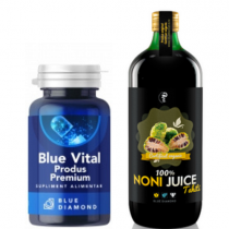 Blue Vital Premium + Noni Juice, Blue Diamond