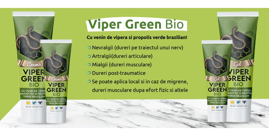 Viper Green Cu Venin De Vipera Si Propolis Verde Brazilian